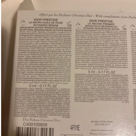 DIOR Prestige Limited Edition Theatre Icons NIB - Picture 4 of 8